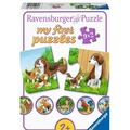 Puzzle 9x2 Farmyard Families