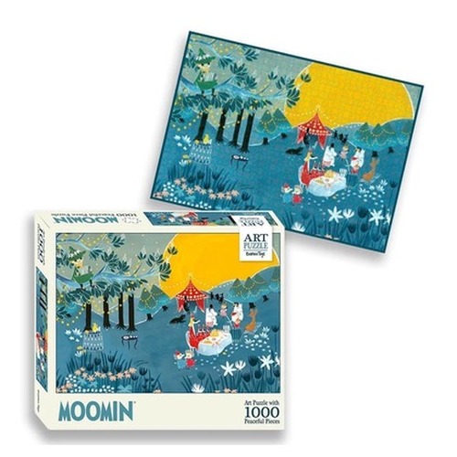 Puzzle Artystyczne Muminki 1000el
