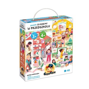Puzzle Co robimy w przedszkolu CzuCzu