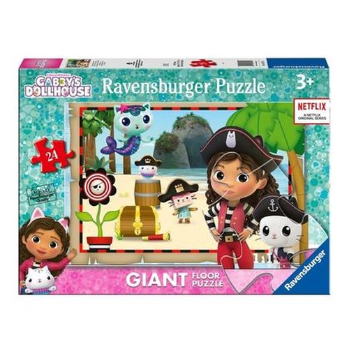 Puzzle dla dzieci 24 Koci Domek Gabi 2 Giant