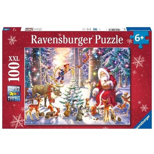 Puzzle dla dzieci 2D: Mikołaj 100el