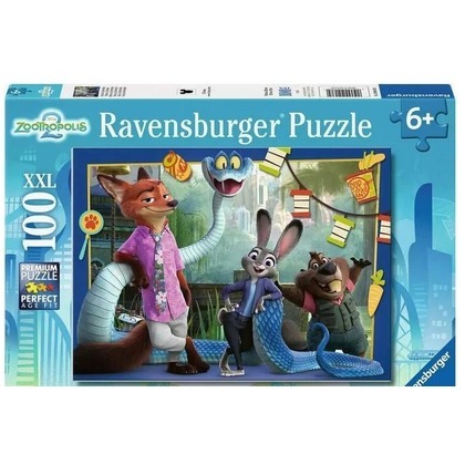 Puzzle dla dzieci 2D: Zwierzogród 2 100el