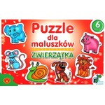 Puzzle dla maluszków - Zwierzątka