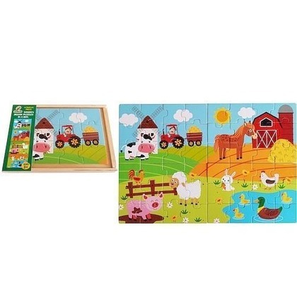 Puzzle drewniane 4 obrazki