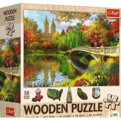 Puzzle drewniane 500+1 Central Park Manhattan