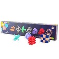 Puzzle drewniane IQ i metalowe łamigłówki 7w1