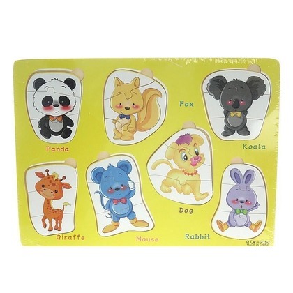 Puzzle drewniane Zwierzęta