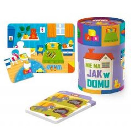 Puzzle dwustronne 4x6 Nie ma jak w domu