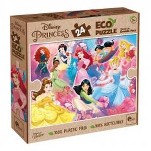 Puzzle dwustronne eko 24 el. Princess