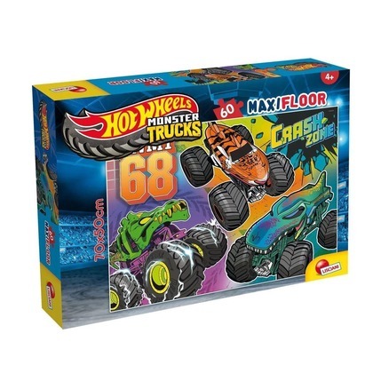 Puzzle Hot Wheels 60 Maxifloor
