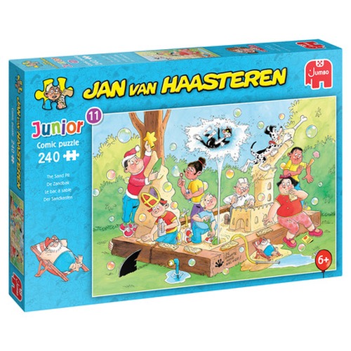 Puzzle Junior 240 el. JAN VAN HAASTEREN Piaskownica