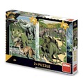 Puzzle Jurassic World Puzzle 2w1: 24 i 48el