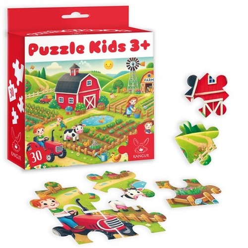 Puzzle Kids 3+ Farma 30 elementów