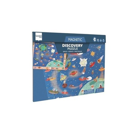 Puzzle magnetyczne i gra 2w1 Kosmos
