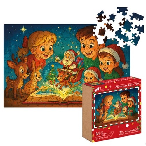 Puzzle Milliwood  Świateczna Baśń 150  elementów