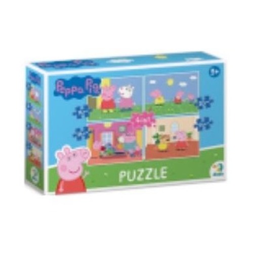 Puzzle Peppa Pig 4 in1