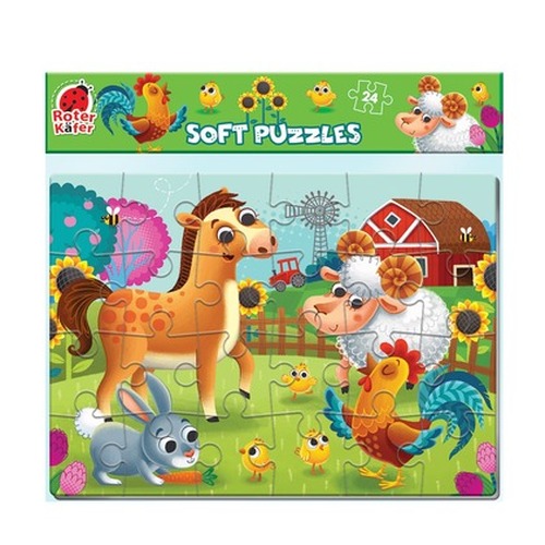 Puzzle piankowe Zwierzęta domowe RK6040-01