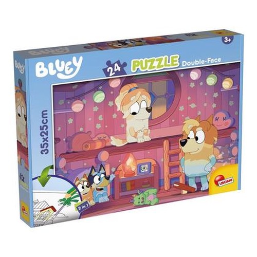 Puzzle podłogowe dwustronne M 24 Bluey Story Time