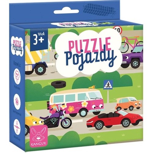 Puzzle Pojazdy 3+