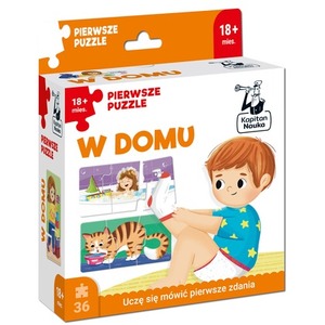 Puzzle W domu Pierwsze puzzle Kapitan Nauka