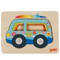 Puzzle warstwowe Samochód