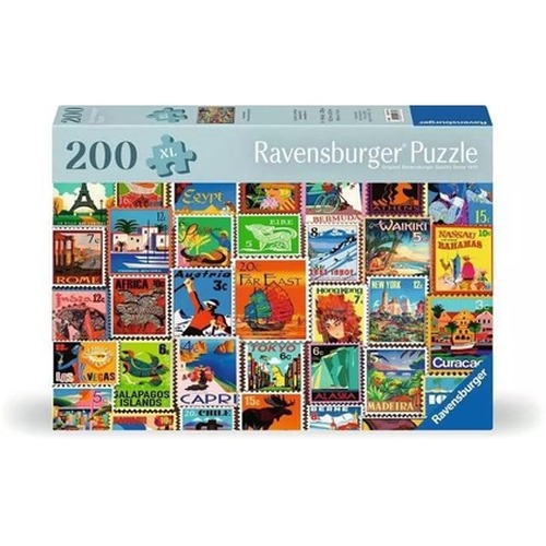 Puzzle XL 200 Znaczki pocztowe