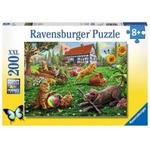 Puzzle XXL 200 Zwierzaki w ogrodzie