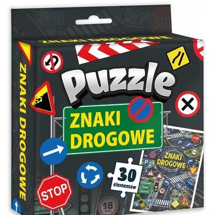 Puzzle Znaki Drogowe