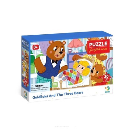 Puzzle Złotowłosa i Trzy Niedźwiedzie 30el