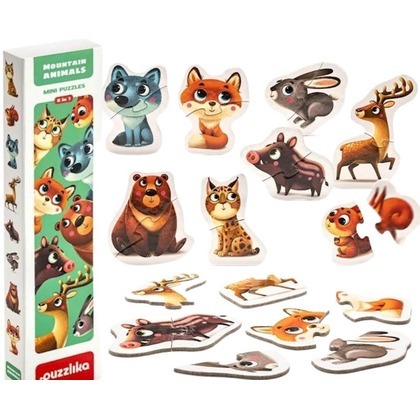 Puzzle Zwierzęta górskie