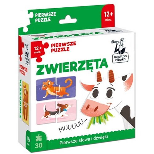 Puzzle Zwierzęta Pierwsze puzzle Kapitan Nauka