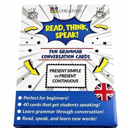 Read Think Speak Present Simple/ContinuousCREATIVO
