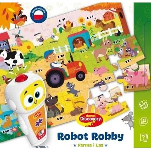 Robot Robby farma i las