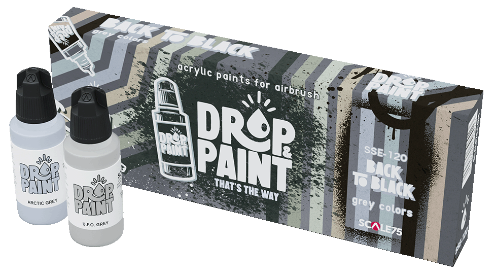 Scale 75: Drop Paint - Back to Black