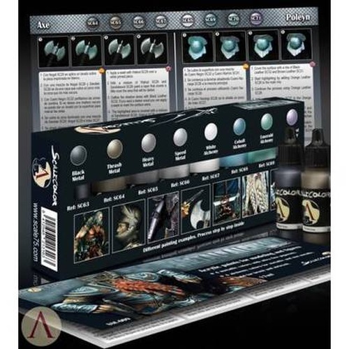 Scale 75: Metal\'n Alchemy Steel Paint Set