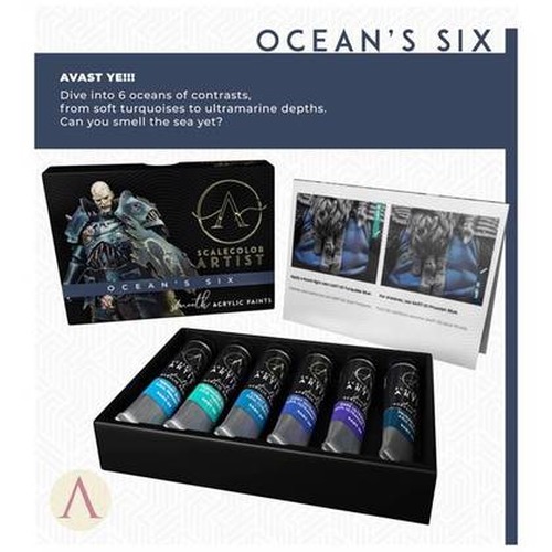 Scale 75: Ocean\'s Six Paint Set