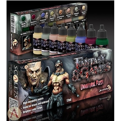 Scale75: Fantasy & Games - Paint Set - Unnatural Flesh