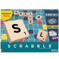 Scrabble Drewniane płytki i stojaki Rodzinna gra