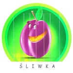 Śmiałe owoce - układanka edukacyjna