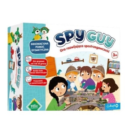Spy Guy. Gra edukacyjna gra dla grup TREFL