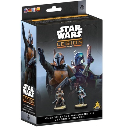 Star Wars: Legion 2.0 - Customizable Mandalorian Leader & Hunter