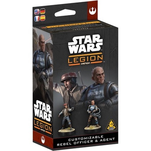 Star Wars Legion 2.0: Customizable Rebel Officer & Agent