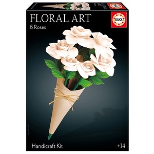 Sztuka kwiatowa - Bukiet białych róż