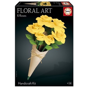 Sztuka kwiatowa - Bukiet żółtych róż