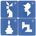 Tangram (Woda) - łamigłówka Recent Toys - poziom 4/5