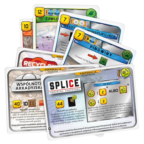 Terraformacja Marsa: Zestaw dodatkowy #1-3 (7 kart)