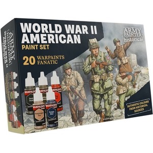 The Army Painter: Historical - World War II - American Paint Set