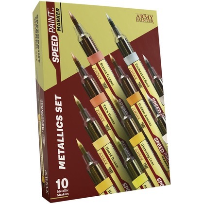 The Army Painter: Speedpaint 2.0 - Marker - Metallics Set
