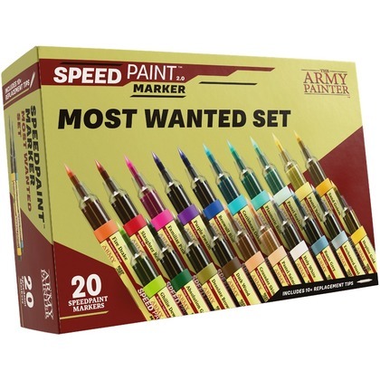 The Army Painter: Speedpaint 2.0 - Marker - Most Wanted Set