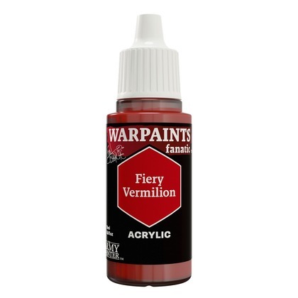 The Army Painter: Warpaints - Fanatic - John Blanche - Fiery Vermilion